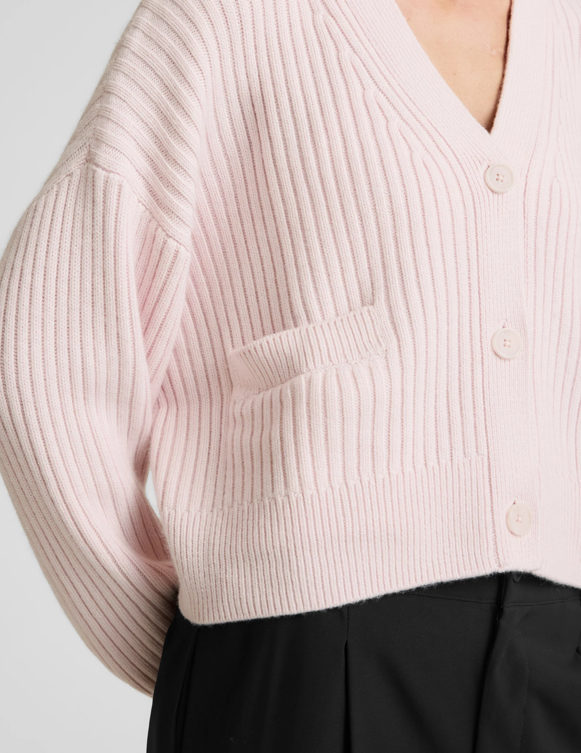 Wool Blend Cardigan - Image 3