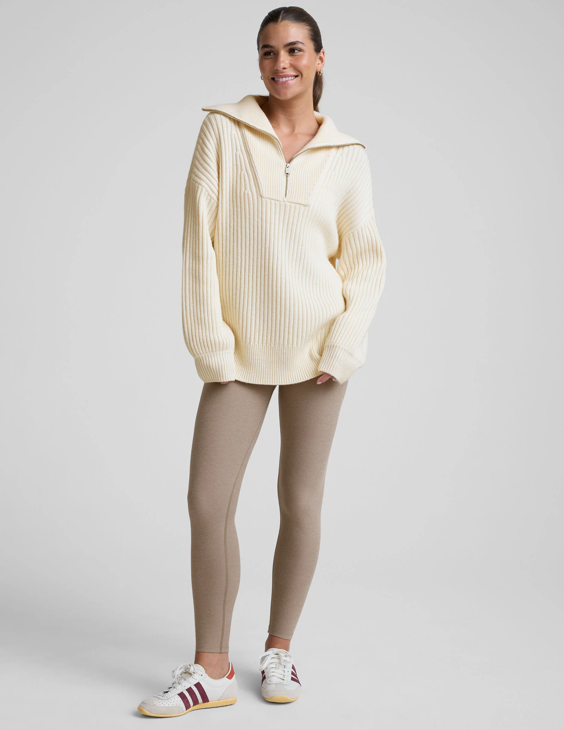 Wool Blend Collared Pullover - Image 6